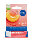 Nivea Peach Lip Care Hydrating Balm for Soft and Smooth Lips