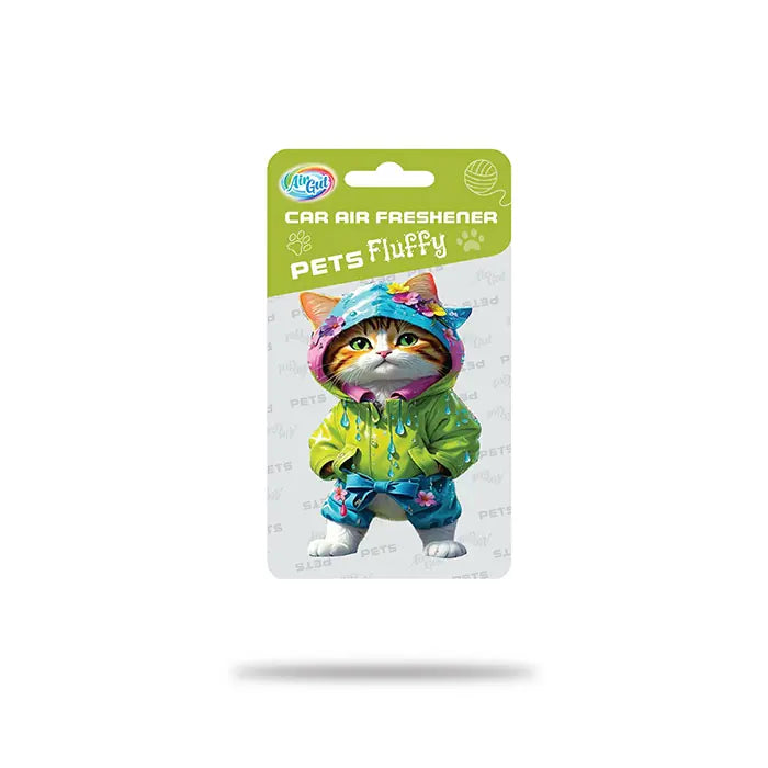 Airgut Pets Fluffy Car Air Freshener Long-Lasting Scent 1 Unit