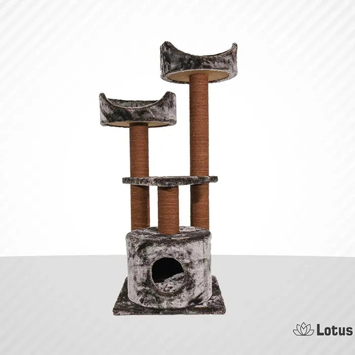 Lotus Pet Design Varsova Brown Cat Scratching Post
