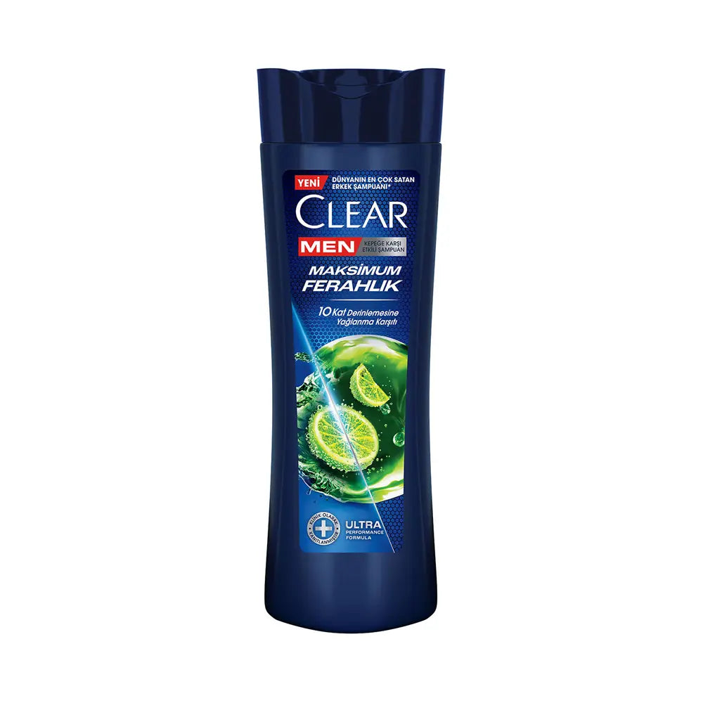Clear Men Maximum Freshness Anti-Dandruff Shampoo for Oily Scalp 350ml