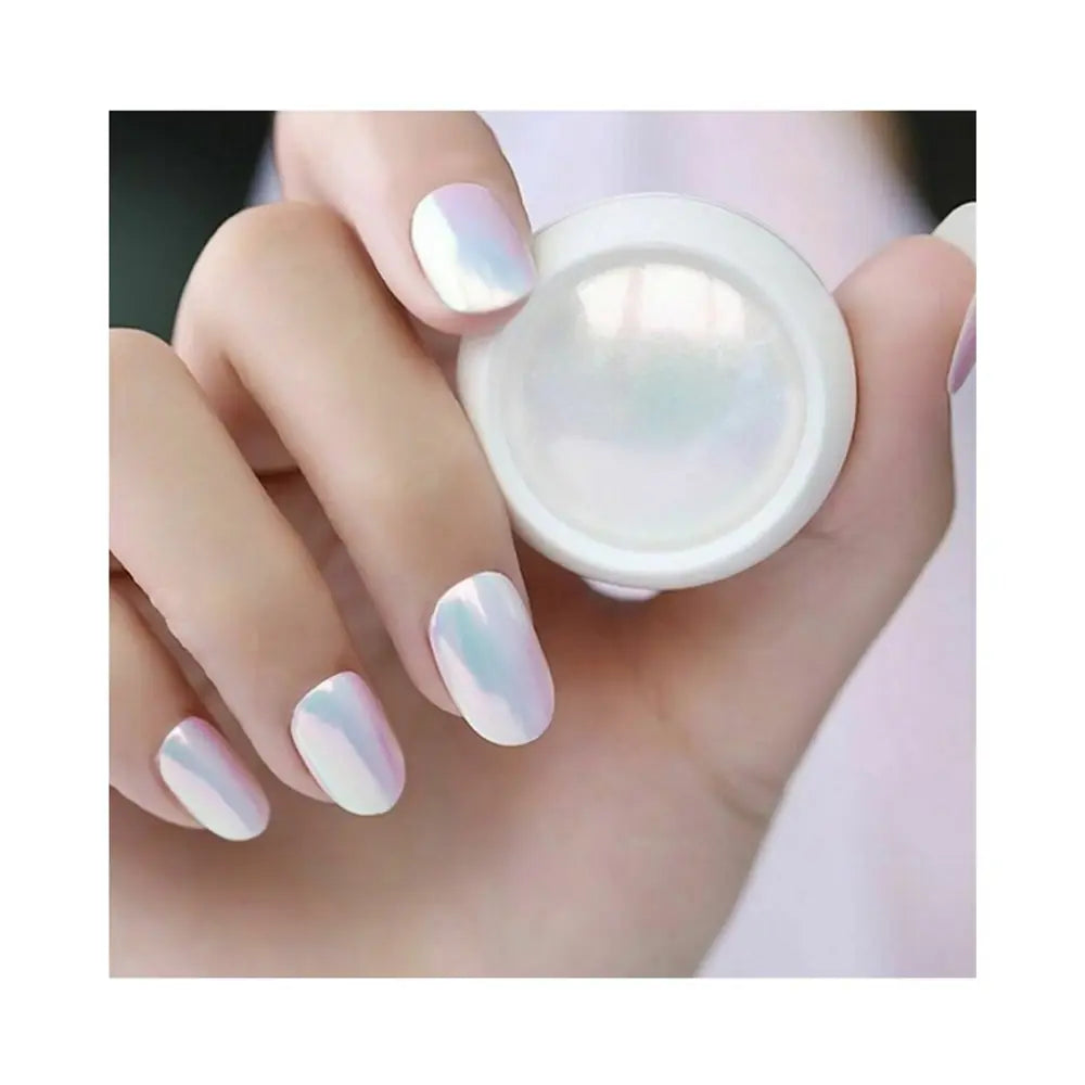 Ronassi Pearl Nail Powder YRC-154 Shimmer Effect Finish