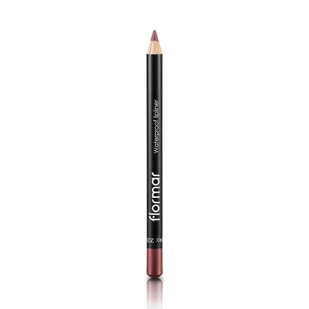 Flormar Waterproof Lipliner 203 Subdued Pink Lip Pencil