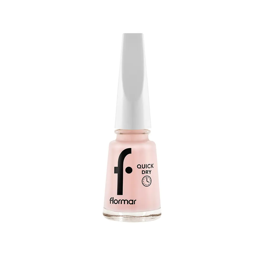 Flormar Quick Dry Nail Enamel QD02 Fast-Drying Polish 11ml