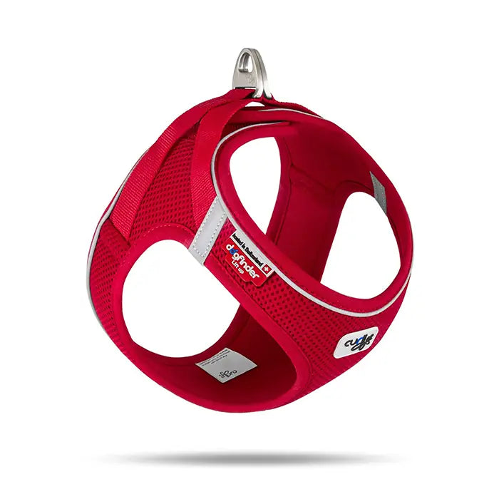 Curli Magnetic Vest Air-Mesh Dog Harness Red XSmall