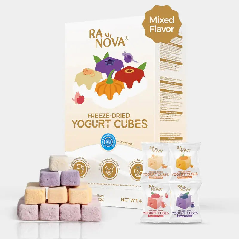 Ranova Freeze-Dried Yogurt Cubes for Cats and Dogs 40g