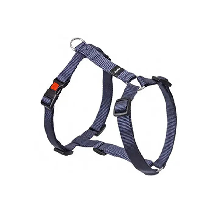 Flamingo Asp Blue Dog Harness Adjustable Comfort 25-40cm
