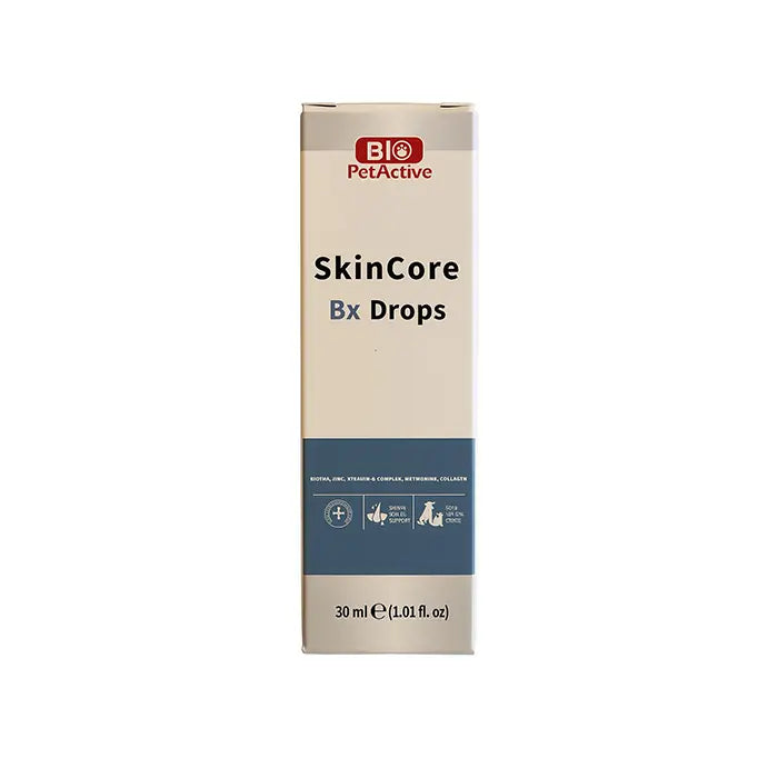 Bio Pet Active Skin Core Bx Drops Skin & Coat Support 30ml