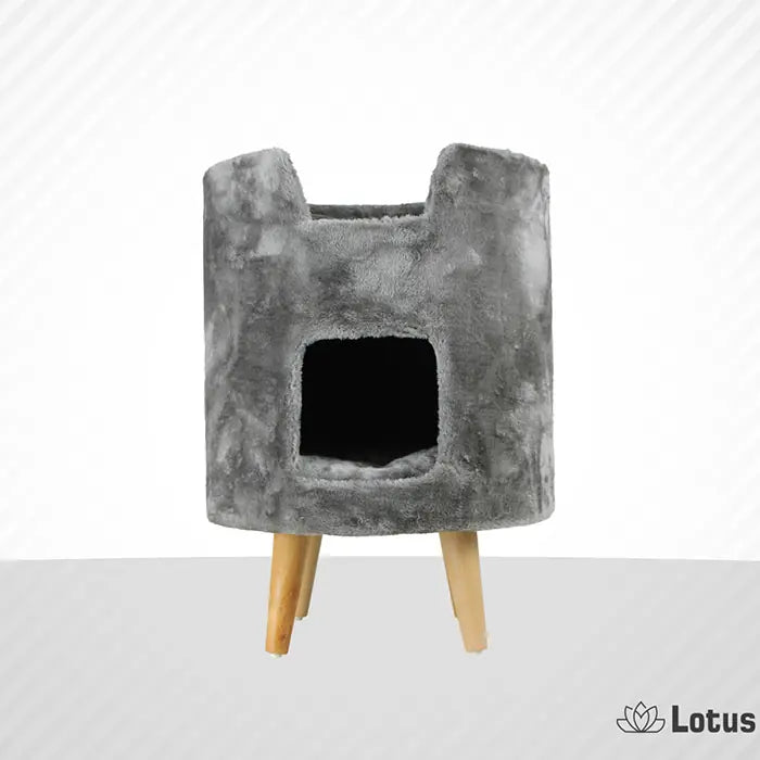 Lotus Pet Design Oslo Grey Cat Scratching Post 1 Unit