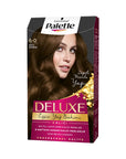 Palette Deluxe 6-0 Koyu Kumral Hair Dye - Dark Brown Hair Color for Vibrant, Long-Lasting Results
