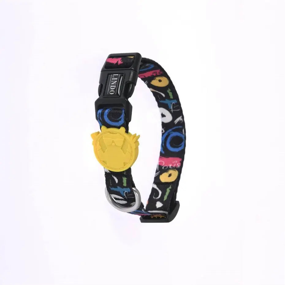Lindo Apollo Dog Collar High-Print Safety Design Large 46-70cm