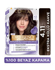 L'Oreal Paris Excellence Cool Creme 4.11 Extra Cool Brown