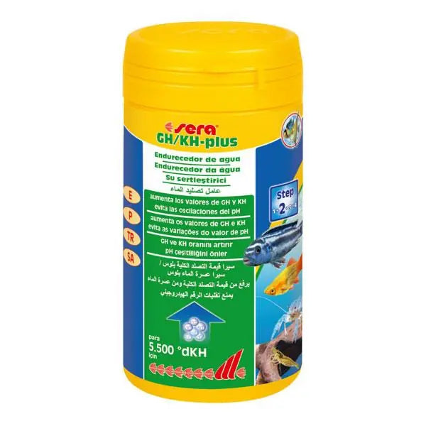 Sera GH/KH Plus Aquarium Water Hardener for Tropical Tanks, 275g Pack
