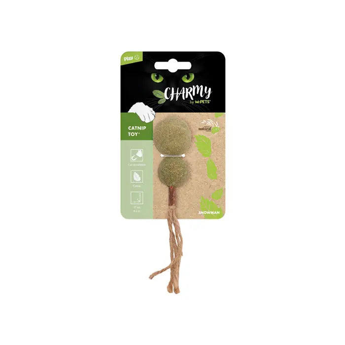 M-Pets Charmy Snowman Catnip Infused Cat Toy 1 Count