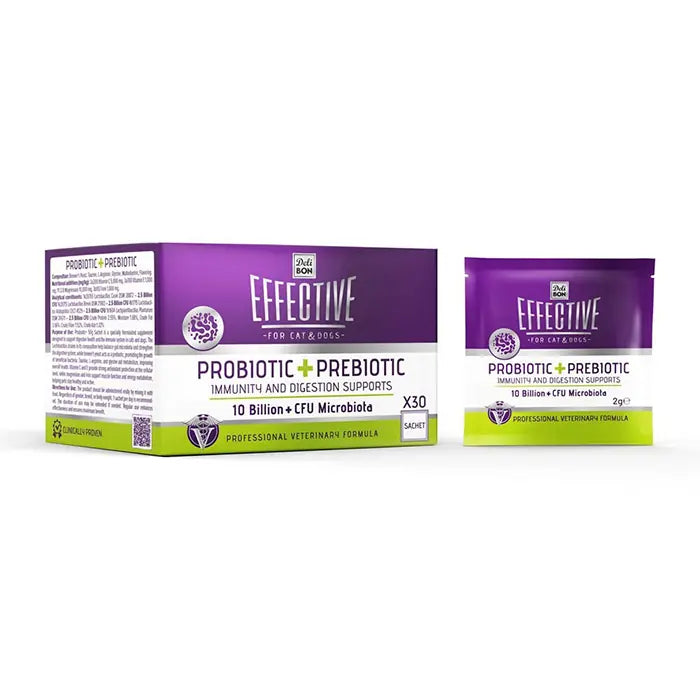Effective Probiotic Supplement for Cats & Dogs 30 x 2g