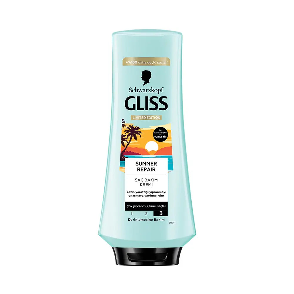 Gliss Summer Repair Conditioner for Sun-Damaged Hair 360ml