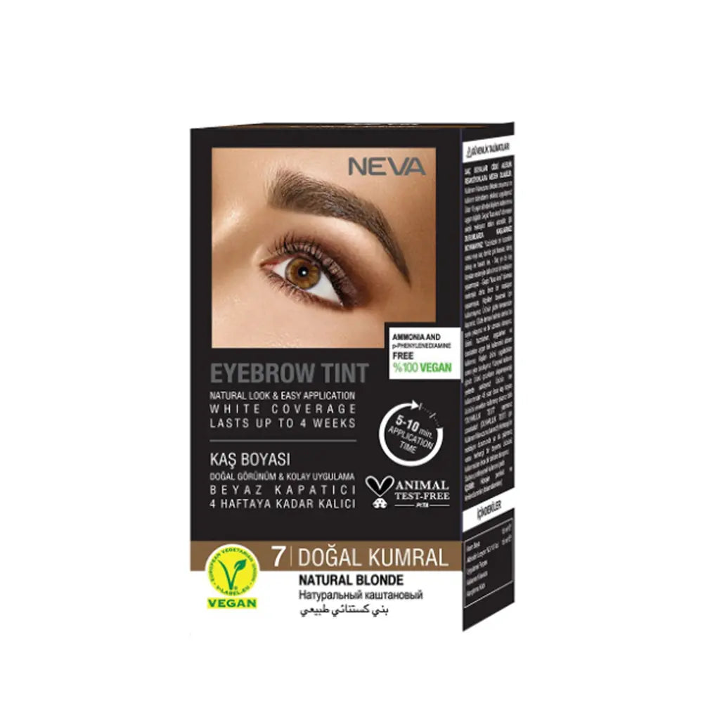 Neva Eyebrow Dye 7 Natural Ash Blonde for Defined Brows