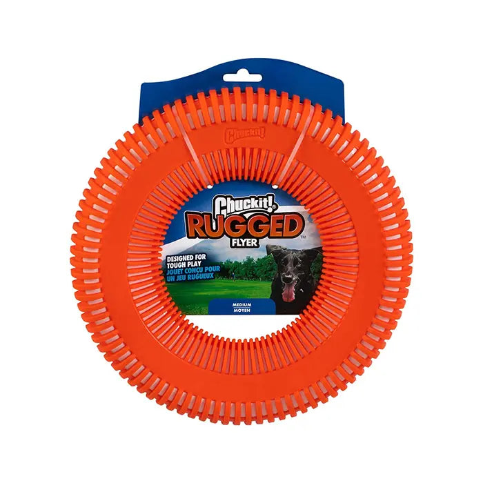 Chuckit Rugged Flyer Extra Durable Dog Frisbee Medium Size