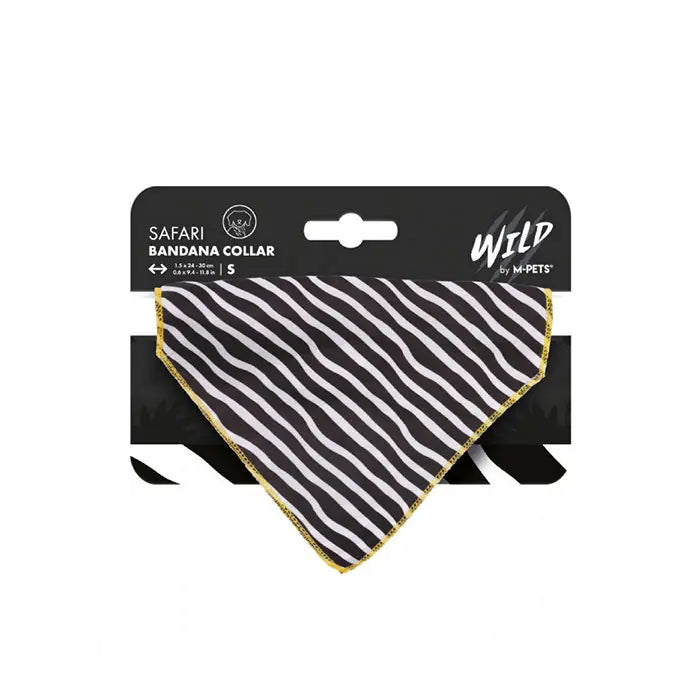 M-Pets Wild Safari Dog Bandana Stylish Animal Print Small