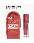 Flormar Kiss Me More Matte Liquid Lipstick 022 Rosewood