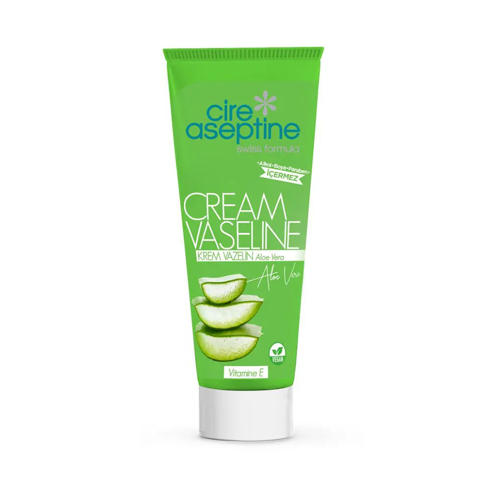 Cire Aseptine Aloe Vera Vaseline Cream for Dry Skin 75ml