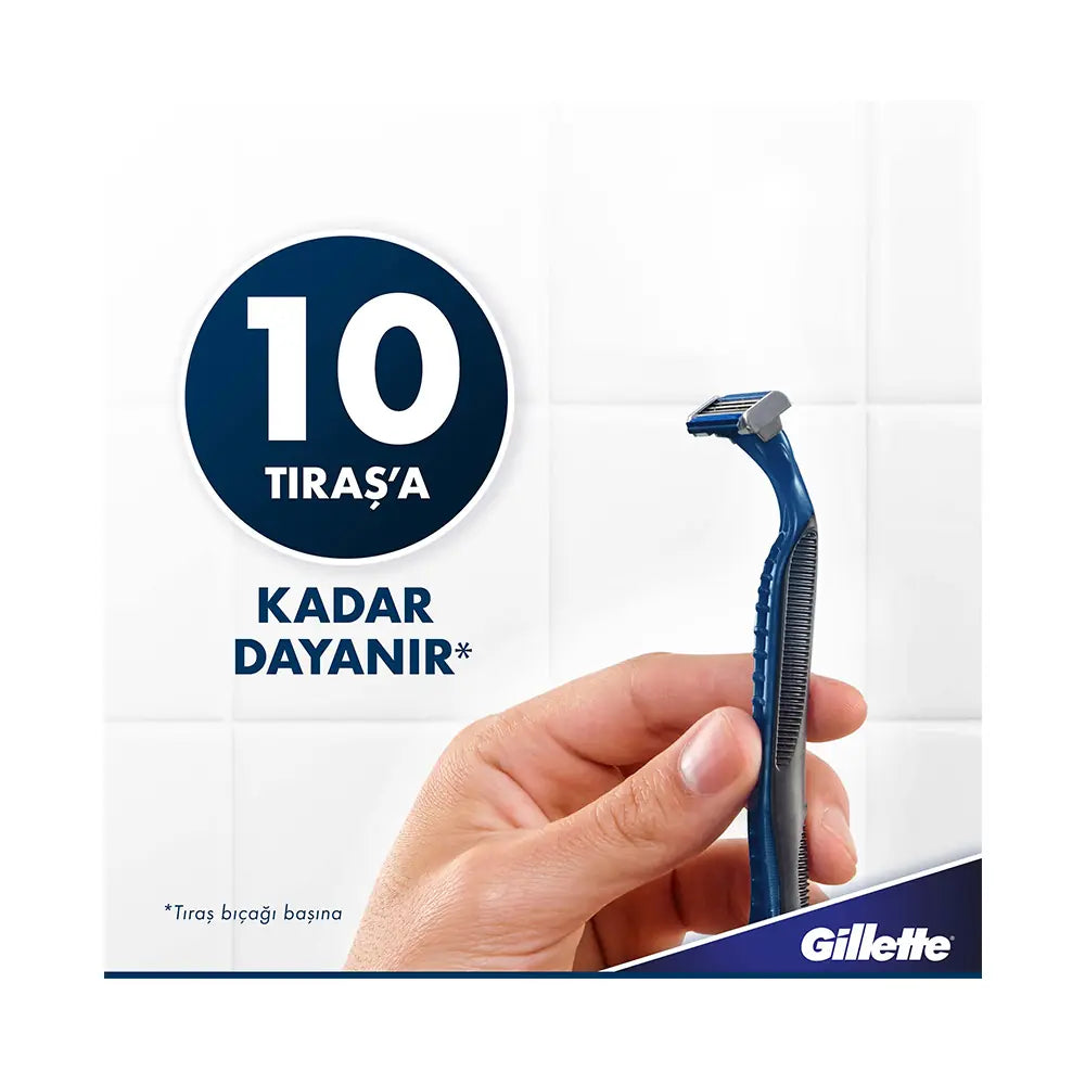 Gillette Blue 3 Comfort Slalom Disposable Razors 12 Count