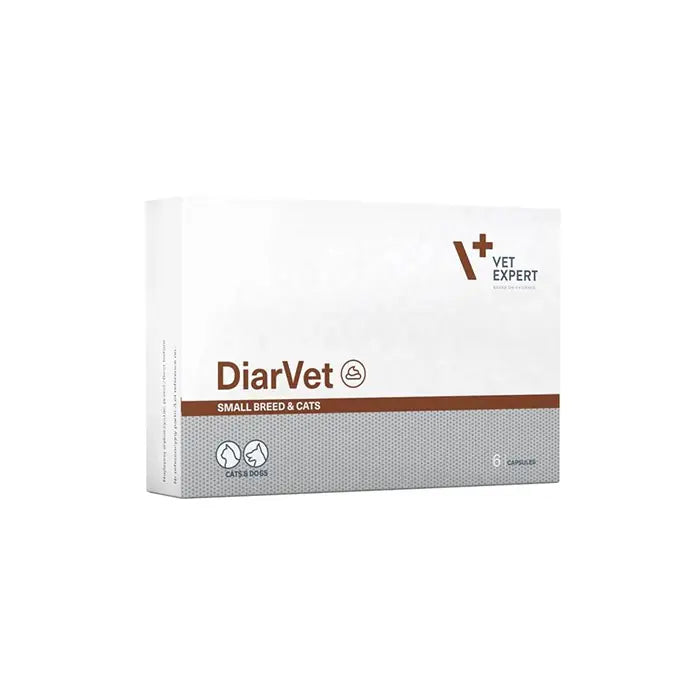 Vet Expert DiarVet Digestive Support Tablets for Cats & Dogs 6ct