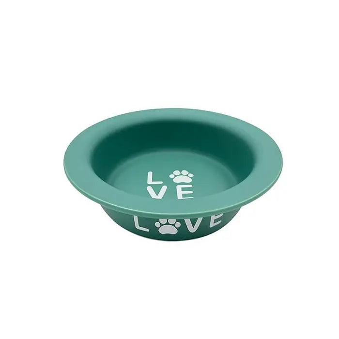 Sampaws Pet Food and Water Bowl Durable Design Green 520ml