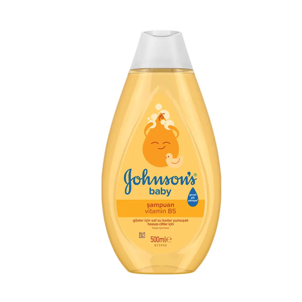Johnson's Baby Vitamin B5 Shampoo for Gentle Cleansing 500 ml