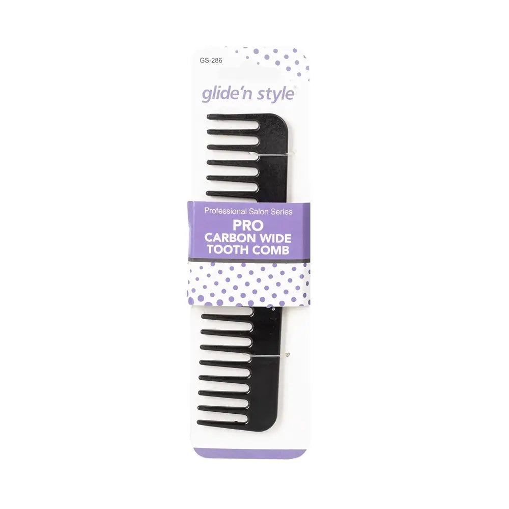 Glide'N Style Pro Carbon Wide Tooth Comb GS-286