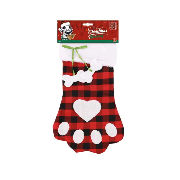 M-Pets Christmas Stocking Pawy Dog Toy Holiday Fun