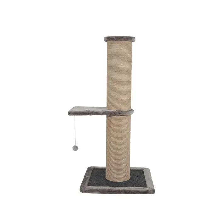 Lotus Pet Design Single Grey Cat Scratching Post 66cm