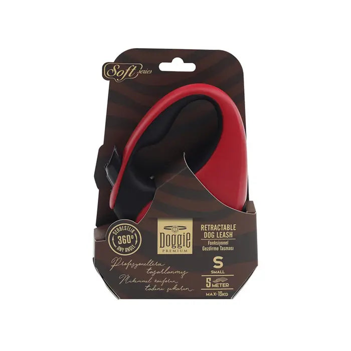 Doggie Soft Retractable Dog Leash for Small Breeds 5m