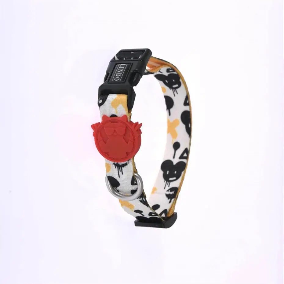 Lindo Bad Mouse Dog Collar Adjustable Small 30-44cm