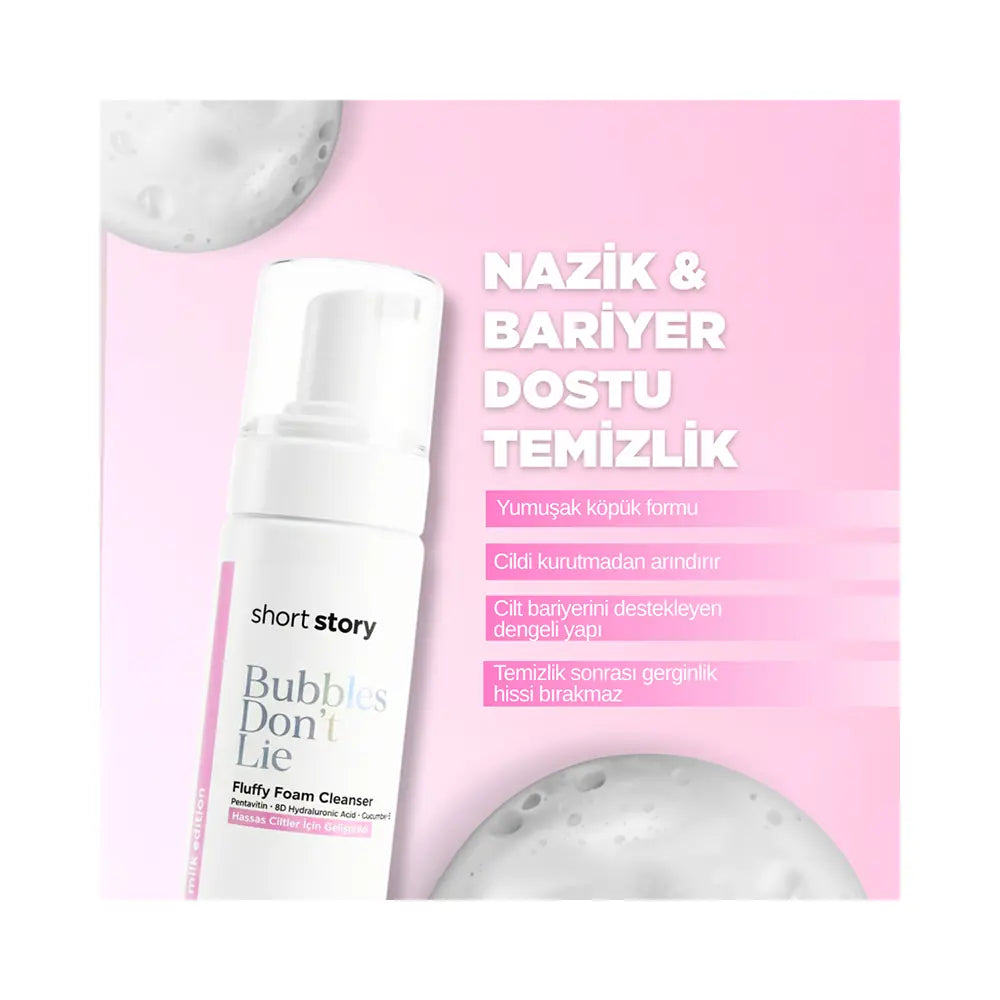 Short Story Bubbles Don't Lie Gentle Foam Cleanser 150 ml