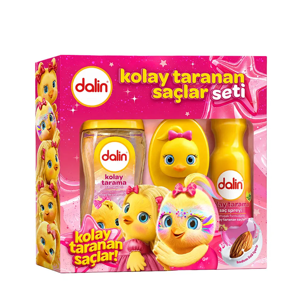 Dalin Easy-Comb Hair Set for Smoother Brushing
