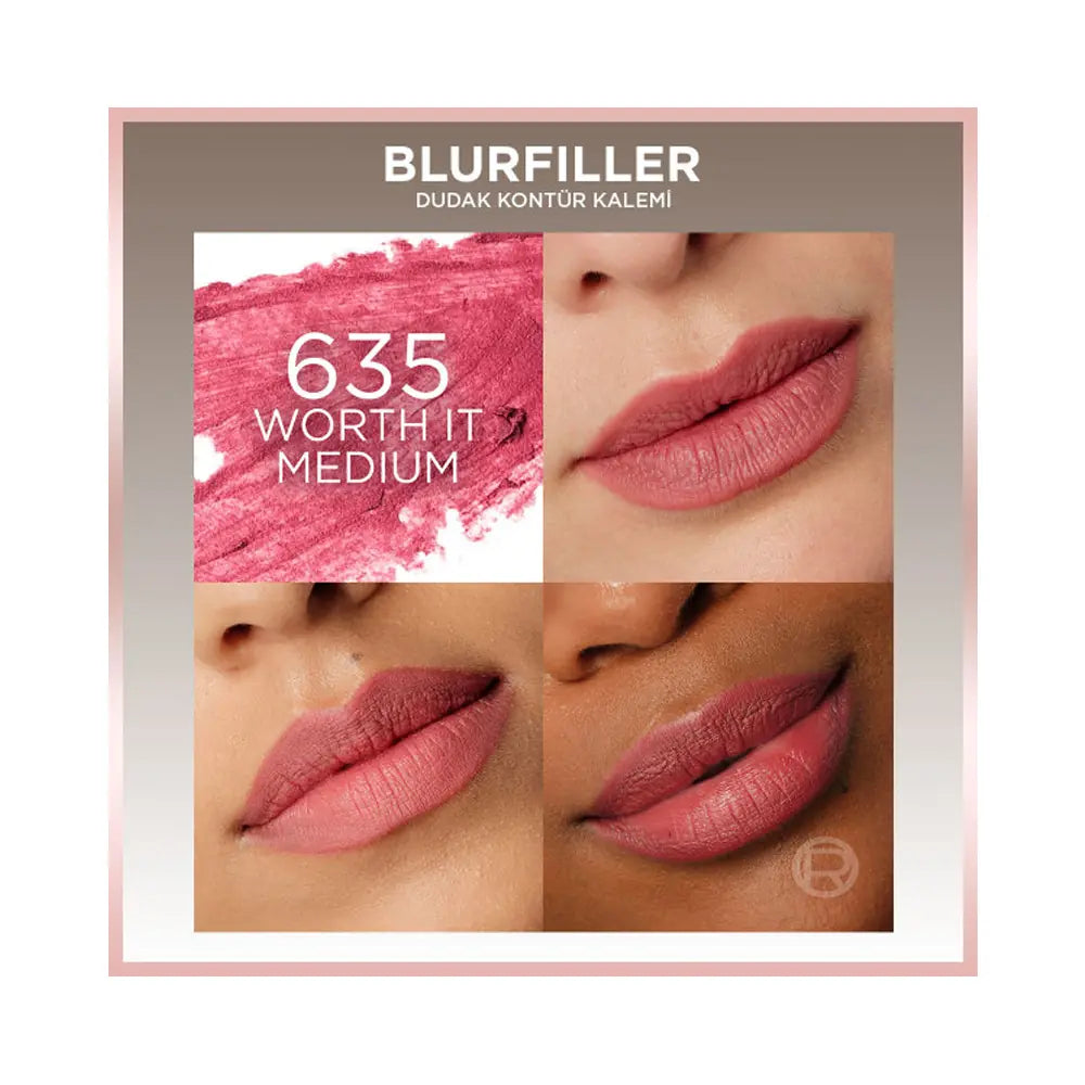 L'Oreal Paris Blurfiller Lip Liner 635 Worth It Medium