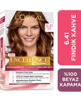 L'Oreal Excellence Creme Hair Dye 6-41 Hazelnut Brown