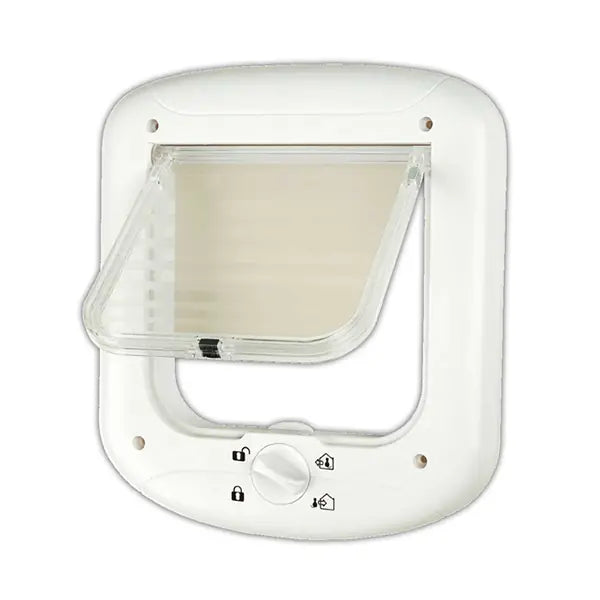 Pawise Cat Door - Indoor and Outdoor Pet Entry Flap