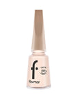 Flormar Latte Glossy Nail Polish 001 Vanilla Cream