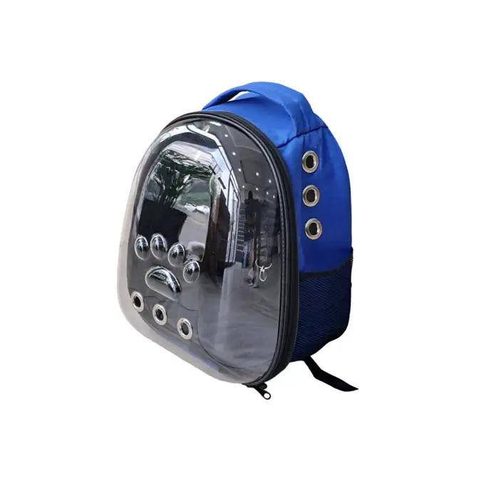 Petpretty Eco Astronaut Cat Carrier Blue Travel Bag