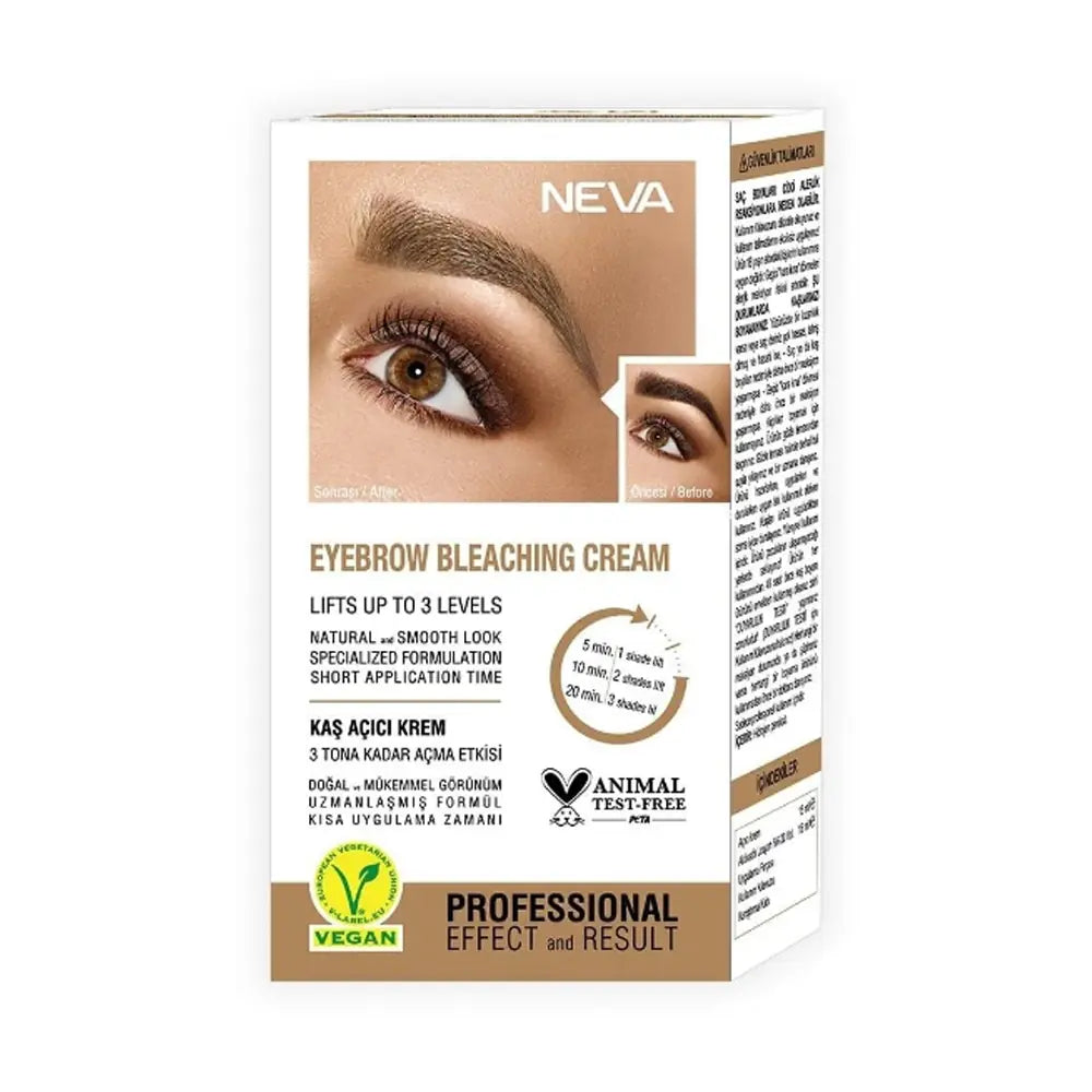 Neva Eyebrow Lightening Cream for Gentle Bleaching 15 ml