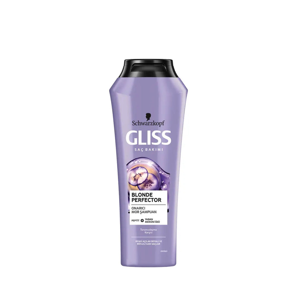Gliss Blonde Perfector Anti-Brassiness Purple Shampoo 250 ml