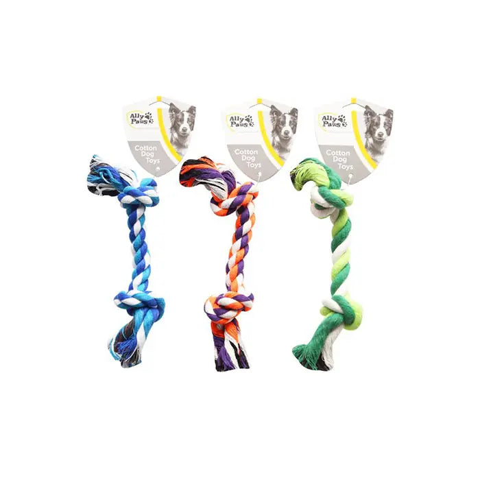 Ally Paws Cotton Rope Dog Dental Toy 30 cm