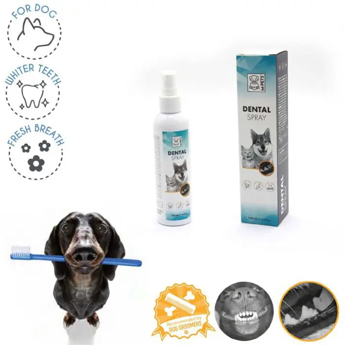 M-Pets Dental Spray for Cats and Dogs 118ml