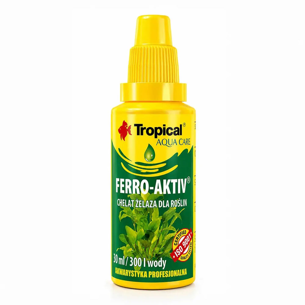 Tropical Ferro Aktiv Aquarium Plant Fertilizer with Iron, 30ml