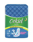 Orkid Maxi Night Sanitary Pads for Leak Protection 7 Count