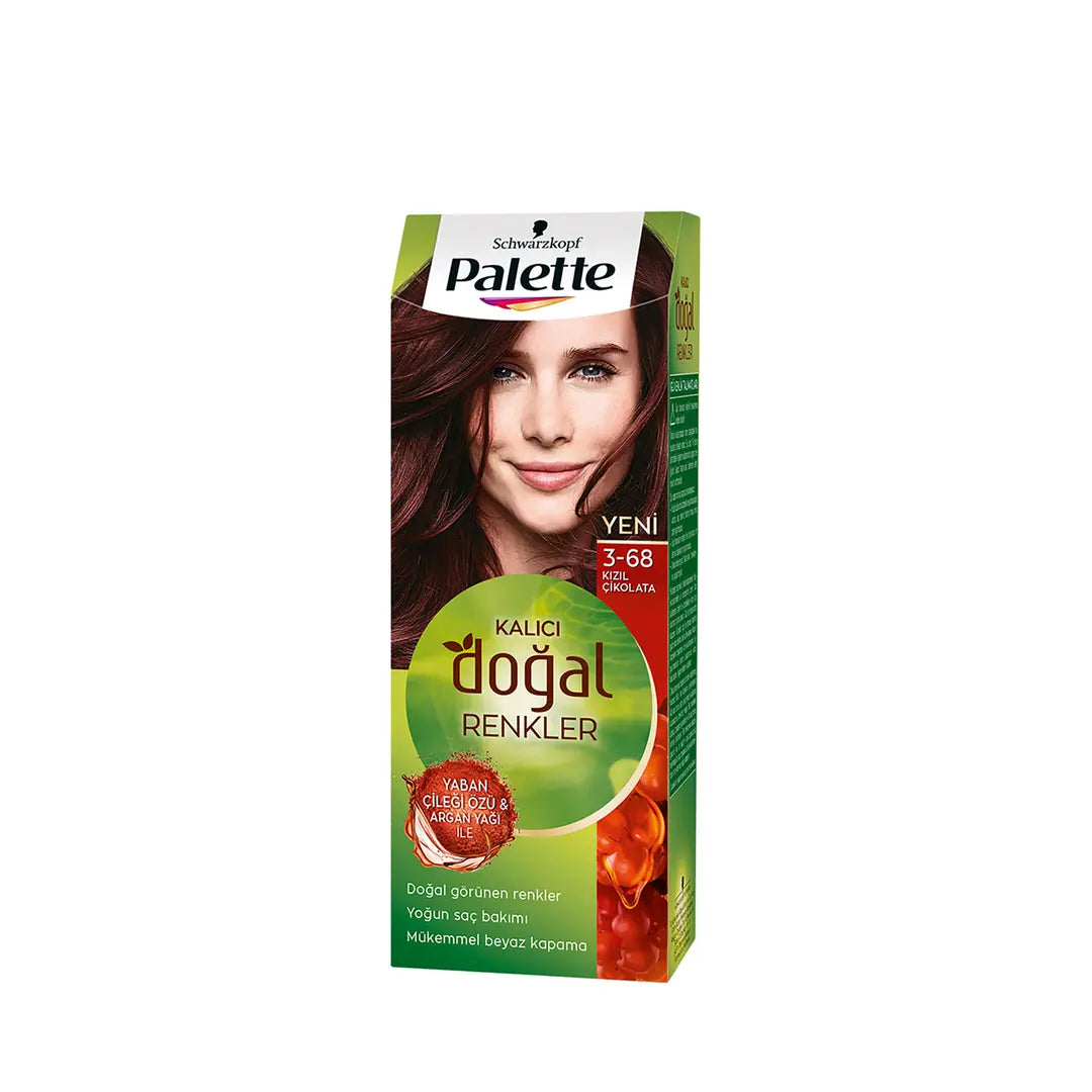 Palette Permanent Natural Colors 3-68 Red Chocolate Hair Dye