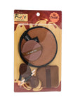 Rose Chocolate Makeup Sponge Set RF101 - 3 Pcs