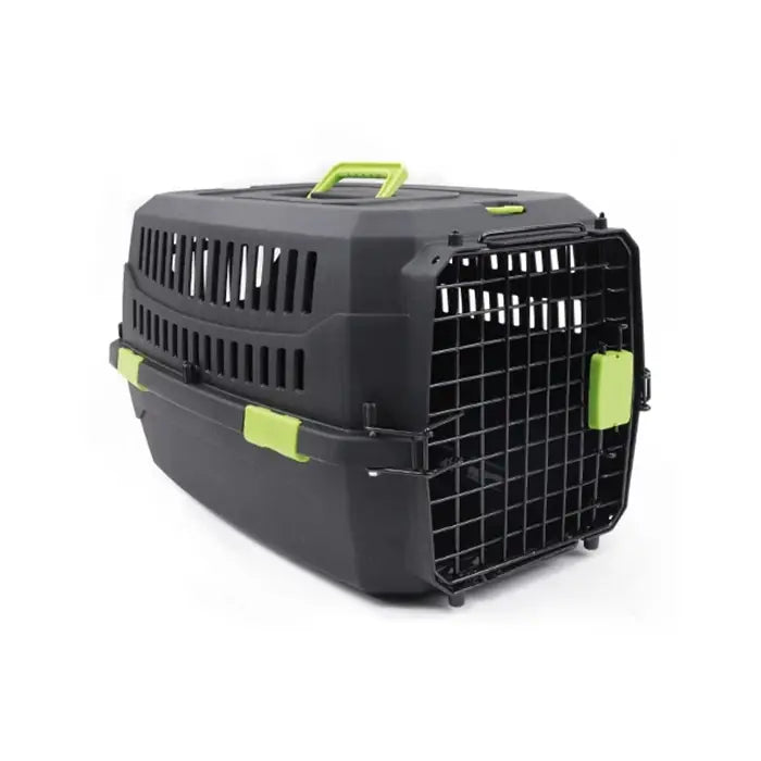 M-Pets Eco Viaggio IATA Pet Carrier for Cats and Dogs Black XS