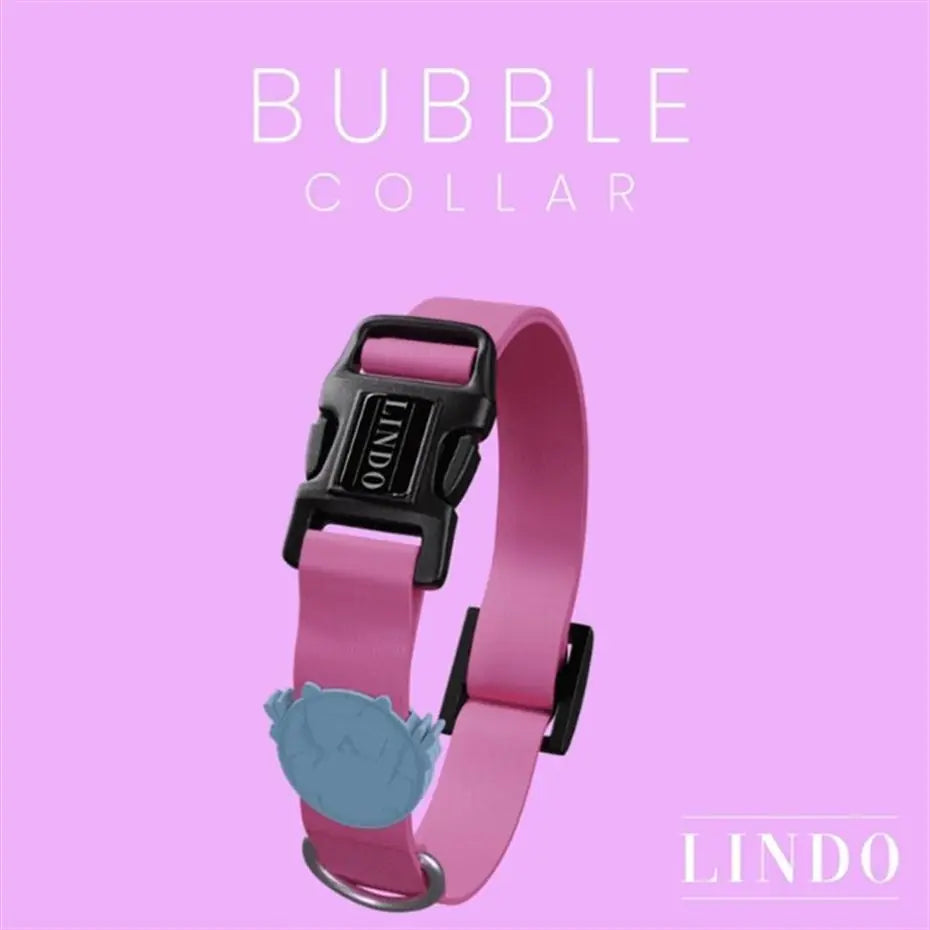 Lindo Bubble Dog Collar Stylish Adjustable Small 30-44cm